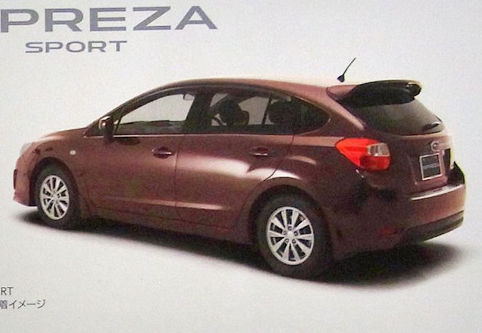 Εκτός από sedan, το νέο Impreza θα λανσαριστεί και ως hatchback.